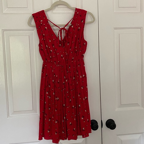 Madewell Magnolia Tie-Back Mini Dress - Picture 2 of 6